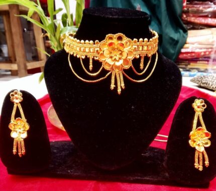 0.5 Gold Plated Bridal Jewelry Set