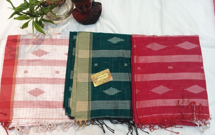 Mothers Day Special Handloom Jamdani Saree