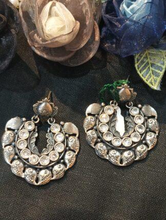 Beautiful Kundan Jadau Stone Earring