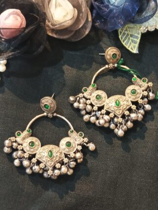 Beautiful Stunning Silver Replica Earring